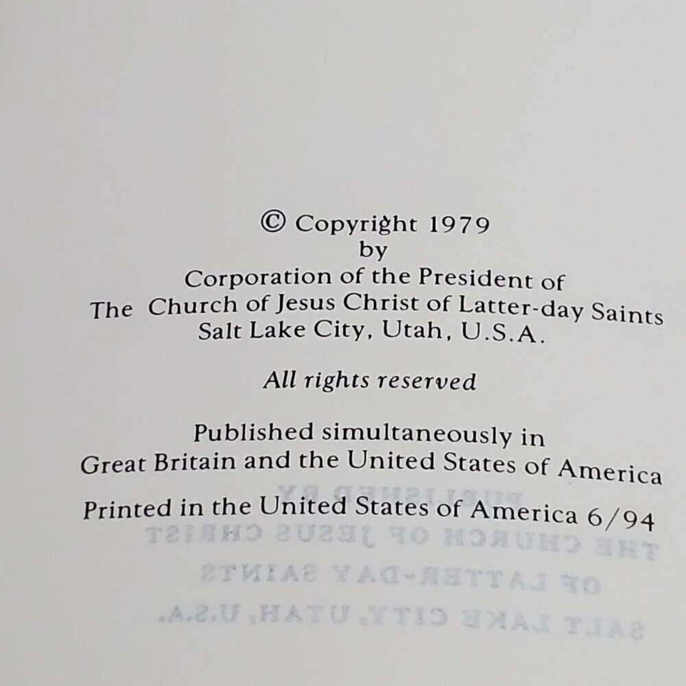 King James Version Holy Bible Church Of Jesus Christ Of Latter-Day Saints - Picture 3 of 11